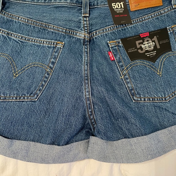 Levi’s 501 shorts size 28 NWT - Picture 5 of 5